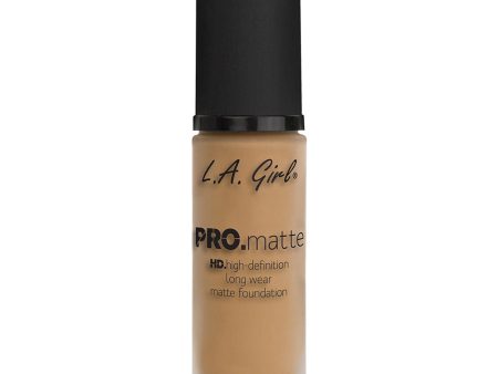 L.A. GIRL - Pro Matte Foundation Sandy Beige - 1 fl. oz. (30ml) Online