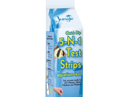 JUNGLE - 5-in-1 Quick Dip Test Strips - 25 Test Strips Sale