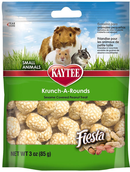 FIESTA - Krunch-A-Rounds Treat for Small Animals - 3 oz. (85 g) For Discount