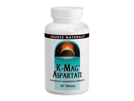 SOURCE NATURALS - K-Mag Aspartate - 60 Tablets Fashion