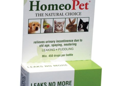 HOMEOPET - Leaks No More Drops - 15 ml Cheap