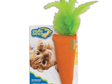 OUR PETS - 100-Percent Catnip Filled Carrot Cat Toy 24 Karat - 5.5  L x 2  W For Cheap