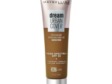 MAYBELLINE - Dream Urban Cover Flawless Coverage Foundation Java - 1 fl oz (30 ml) Supply