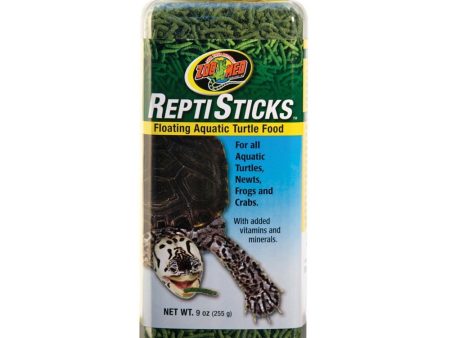 ZOO MED - ReptiSticks Floating Aquatic Turtle Food - 9 oz. (255 g) Online Hot Sale