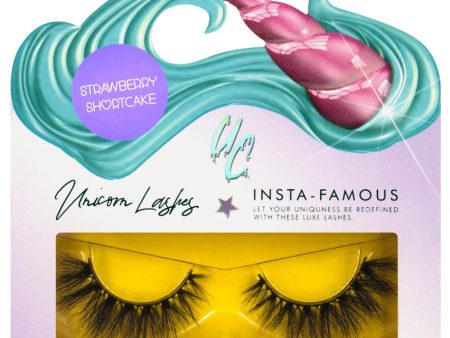 Unicorn Cosmetics Strawberry Shortcake Unicorn Strip Lashes Black Discount