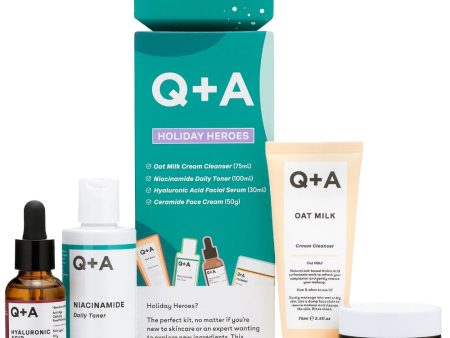 Q+A Holiday Heroes Skincare Gift Set For Sale