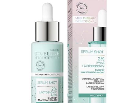 Eveline Cosmetics Face Therapy Professional Serum Shot 2% Lactobionic Acid Treatment 30ml For Sale