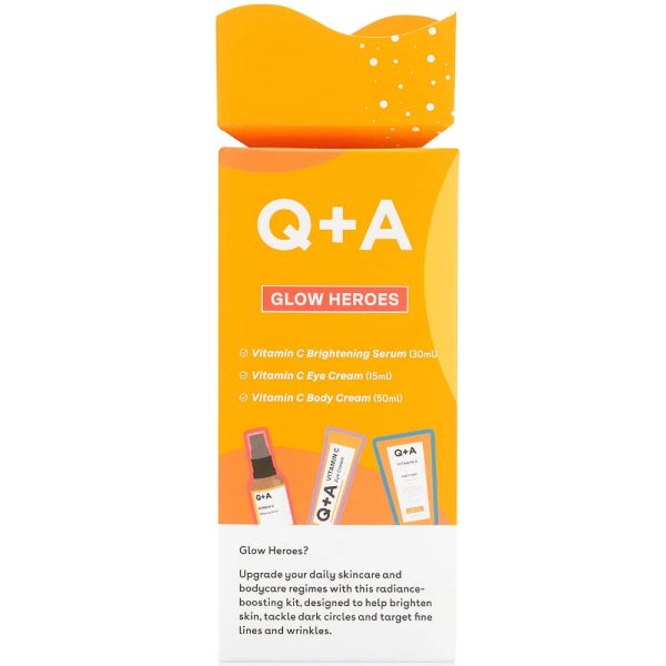 Q+A Glow Heroes Skincare Gift Set Sale