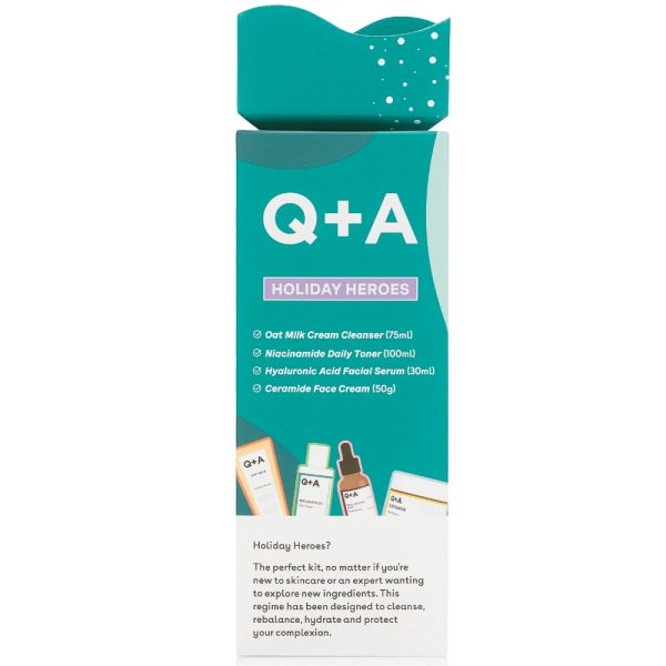 Q+A Holiday Heroes Skincare Gift Set For Sale