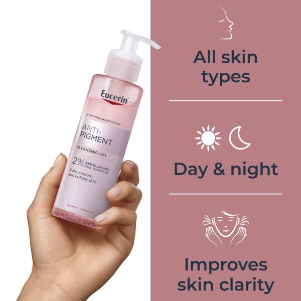 Eucerin Anti-Pigment Cleansing Gel 200ml Fashion