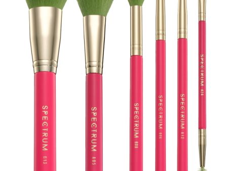 Spectrum Collections Cosmopolitan 6 Piece Makeup Brush Set Fashion