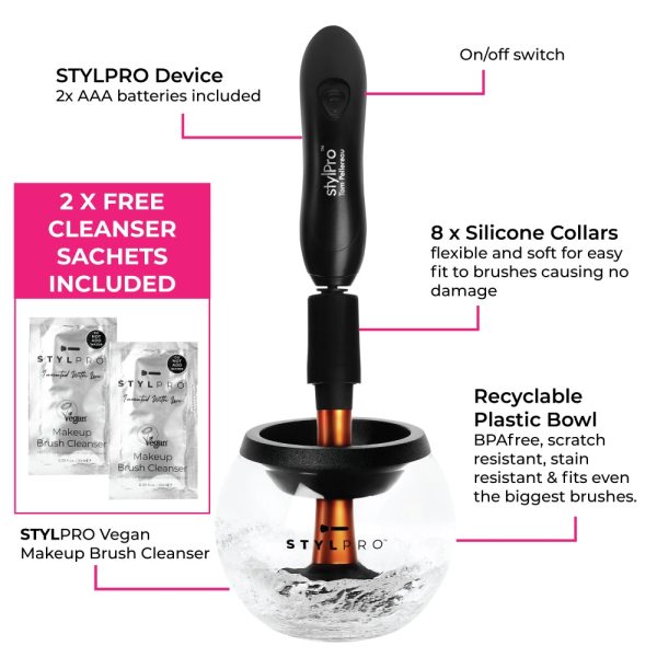 StylPro Makeup Brush Cleaner & Dryer Machine Online Hot Sale