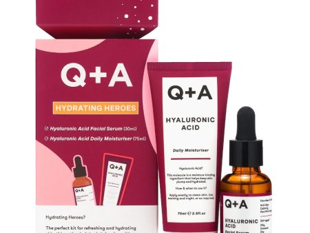 Q+A Hydrating Heroes Skincare Gift Set Online now