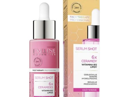 Eveline Cosmetics Face Therapy Professional Serum Shot 6x Ceramides Nourishment Treatment 30ml Fashion