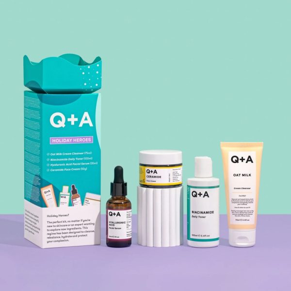 Q+A Holiday Heroes Skincare Gift Set For Sale