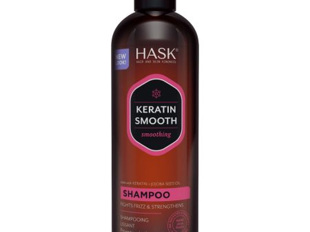 Hask Keratin Smooth Protein Smoothing Shampoo 355ml Fashion