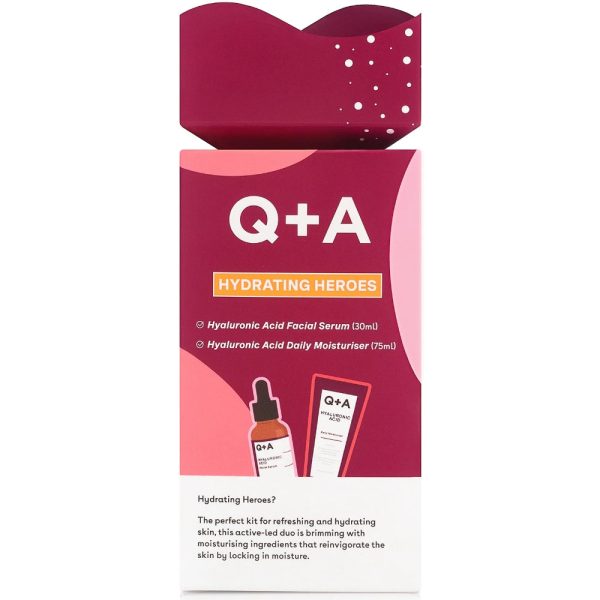 Q+A Hydrating Heroes Skincare Gift Set Online now