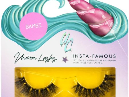 Unicorn Cosmetics Bambi Unicorn Strip Lashes Black Hot on Sale