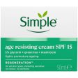 Simple Day Regeneration Age Resisting Day Cream SPF15 50ml Discount