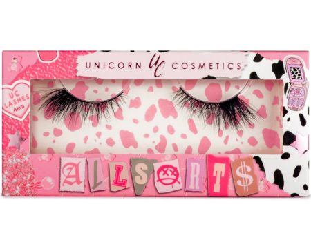 Unicorn Cosmetics Cyber Angel Allsorts Half Lashes Black Online Sale