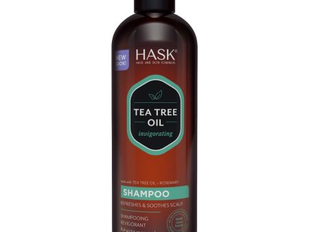 Hask Tea Tree Oil Invigorating Shampoo 355ml Sale