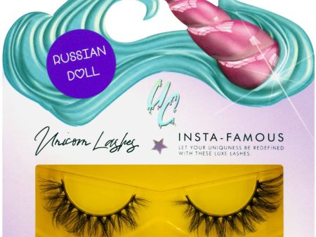 Unicorn Cosmetics Russian Doll Unicorn Strip Lashes Black Cheap