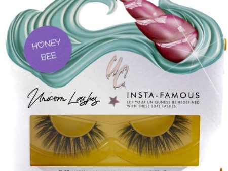 Unicorn Cosmetics Honey Bee Unicorn Strip Lashes Black For Discount