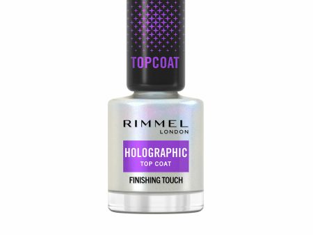 Nail polish top coat Rimmel London Holographic 12 ml Supply