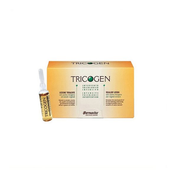 Anti-Hair Loss Lotion Farmavita Tricogen Loción (12 x 8 ml) Online Hot Sale