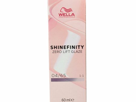 Permanent Colour Wella Shinefinity Nº 04 65 (60 ml) Supply