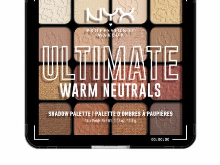 Eye Shadow Palette NYX Ultimate #Warm neutrals 16 x 0,83 g Hot on Sale