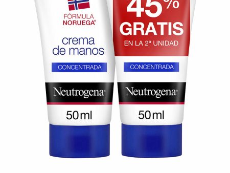 Hand Cream Neutrogena Concentrated (2 x 50 ml) Online Hot Sale