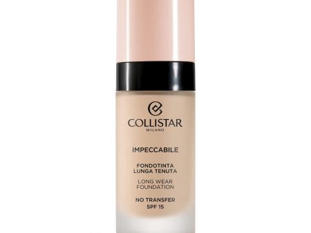 Liquid Make Up Base Collistar Impeccabile Nº 1N Long lasting Online now