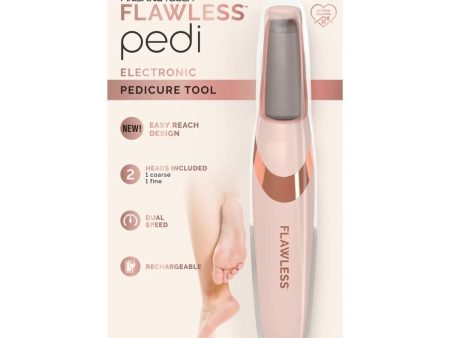 Electric Callus Remover FLAWLESS Pedi Pink Online now