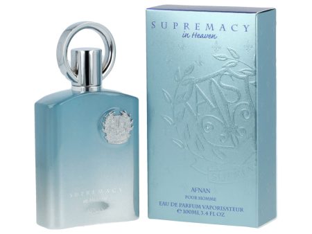 Afnan Supremacy in Heaven Eau de Parfum – 100 ml | Men s Citrus-Woody Fragrance with Bergamot, Green Tea, and Sandalwood For Cheap