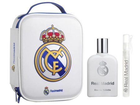 Air-Val Real Madrid Men s Fragrance Gift Set – 100 ml Eau de Toilette & 150 ml Deodorant Body Spray | 2-Piece Luxury Collection For Discount