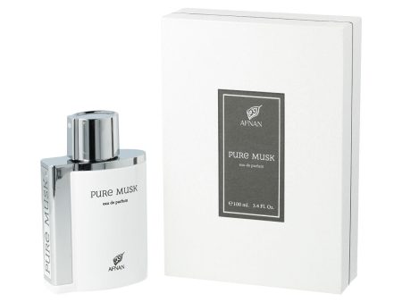 Afnan Pure Musk Eau de Parfum – 100 ml | Unisex Fragrance with Elegant Floral and Musky Notes Fashion