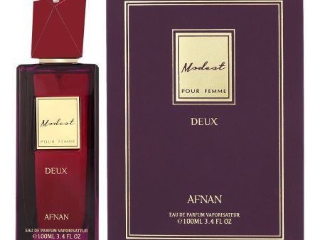 Afnan Modest Deux Eau de Parfum for Women – 100 ml | Exquisite Fruity and Floral Fragrance Online Sale