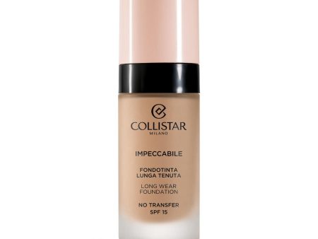 Liquid Make Up Base Collistar Impeccabile Nº 4N Long lasting For Cheap