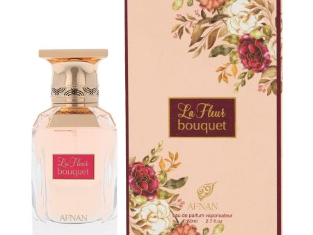 Afnan La Fleur Bouquet Eau de Parfum for Women – 80 ml | Exquisite Floral and Fruity Fragrance Cheap