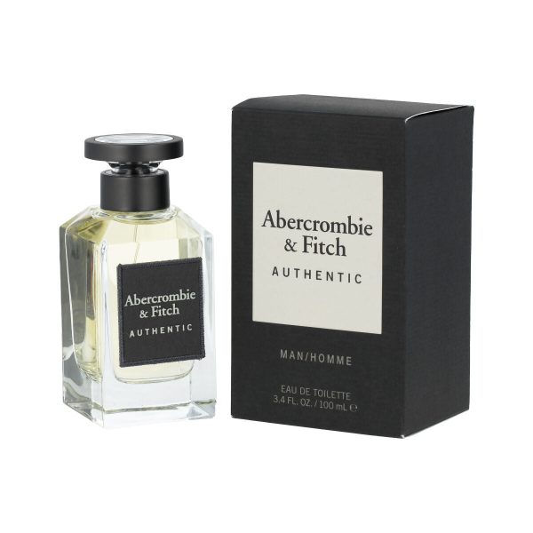 Abercrombie & Fitch Authentic Man Eau de Toilette 100ml | Fresh, Masculine & Modern Fragrance Supply