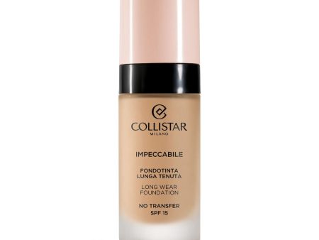 Liquid Make Up Base Collistar Impeccabile Nº 3G Long lasting For Cheap