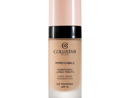 Liquid Make Up Base Collistar Impeccabile Nº 3N Long lasting Online