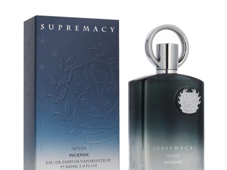 Afnan Supremacy Incense Eau de Parfum – 100 ml | Men s Luxurious Aromatic Fragrance with Bergamot, Amber, and Oud Hot on Sale