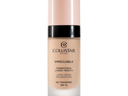 Liquid Make Up Base Collistar Impeccabile Nº 2R Long lasting Cheap